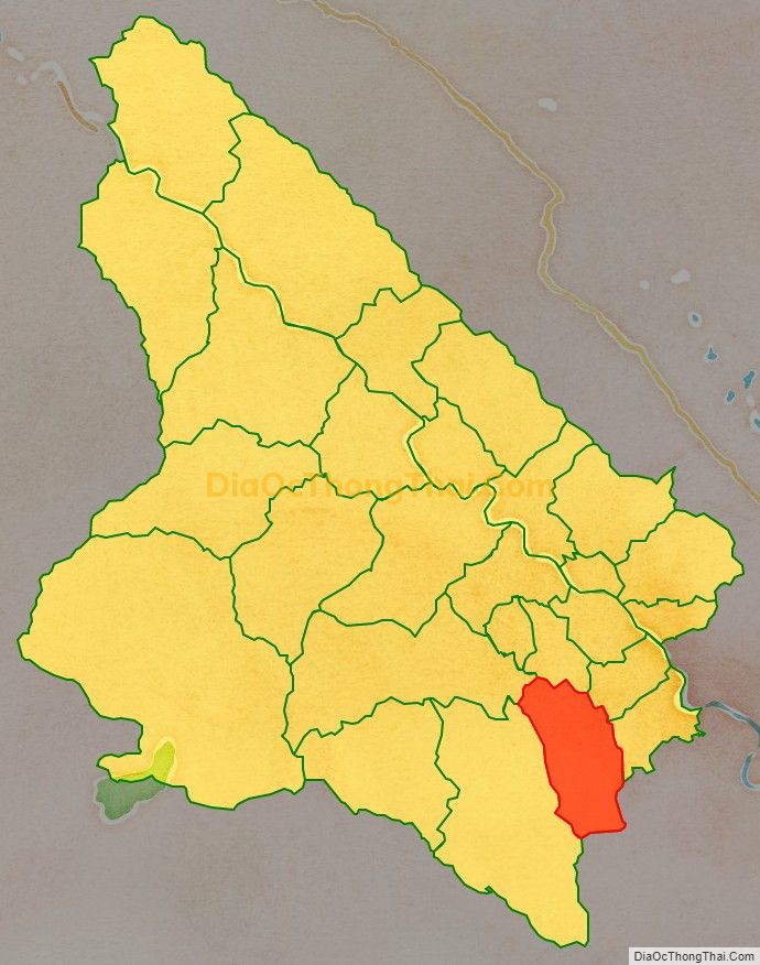 Bản đồ vị trí và địa giới hành chính Xã Viễn Sơn, huyện Văn Yên