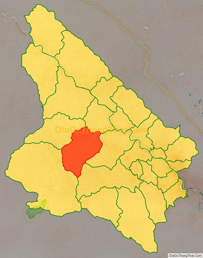 Bản đồ vị trí và địa giới hành chính Xã Xuân Tầm, huyện Văn Yên