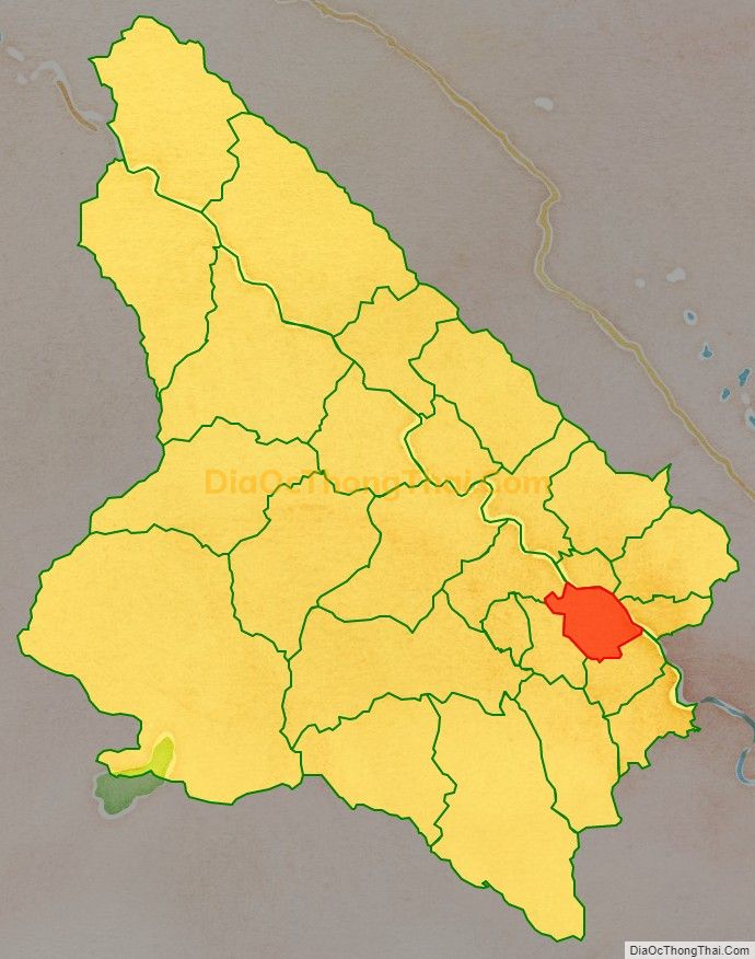 Bản đồ vị trí và địa giới hành chính Xã Yên Hợp, huyện Văn Yên