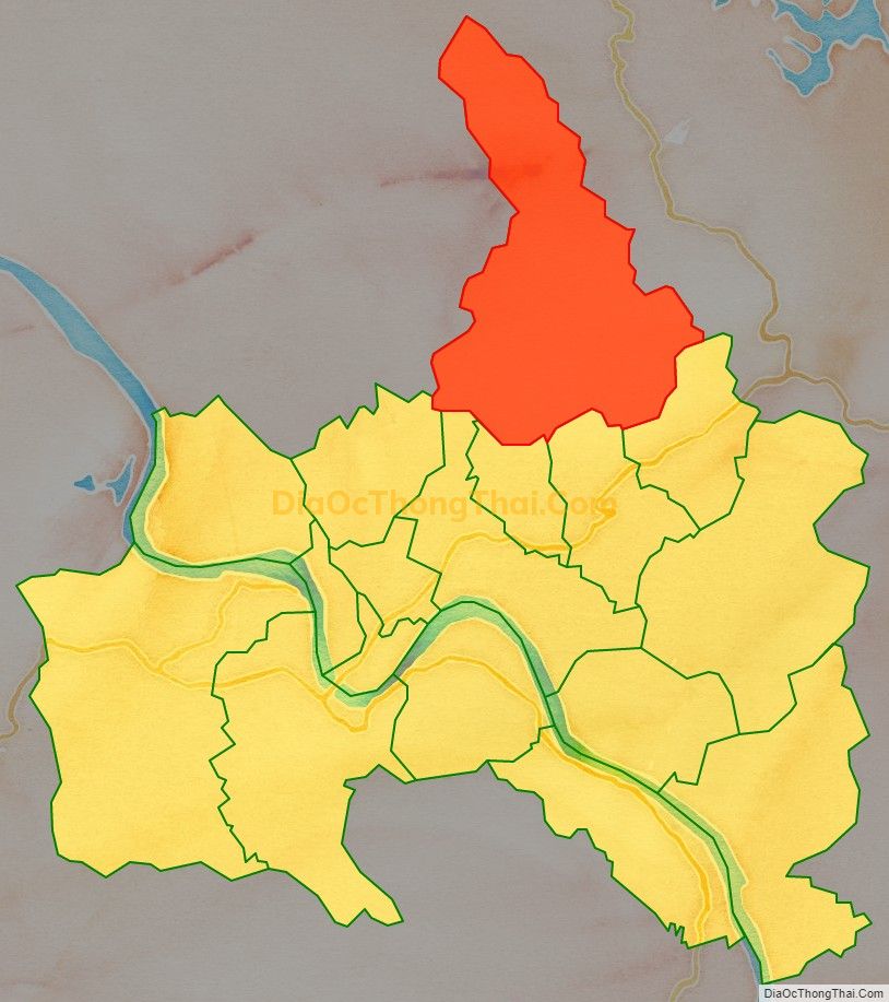 Bản đồ vị trí và địa giới hành chính Xã Minh Bảo, TP Yên Bái