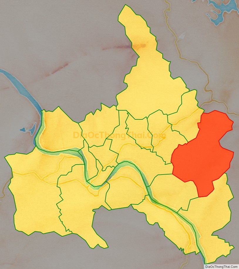 Bản đồ vị trí và địa giới hành chính Xã Tân Thịnh, TP Yên Bái