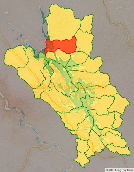 Bản đồ vị trí và địa giới hành chính Xã Ngọc Chấn, huyện Yên Bình