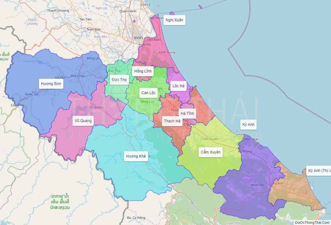 Địa Ốc Thông Thái Hà Tĩnh cập nhật bản đồ hành chính mới nhất năm 2024 để giúp bạn dễ dàng trong việc tra cứu thông tin về các khu vực, dự án và các địa danh quan trọng của địa phương. Cùng với đó là độ chính xác cao và thân thiện với người dùng.
