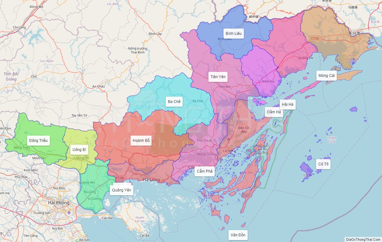 Bạn muốn có một cái nhìn toàn cảnh về Quảng Ninh? Hãy xem bản đồ hành chính và vệ tinh Quảng Ninh năm