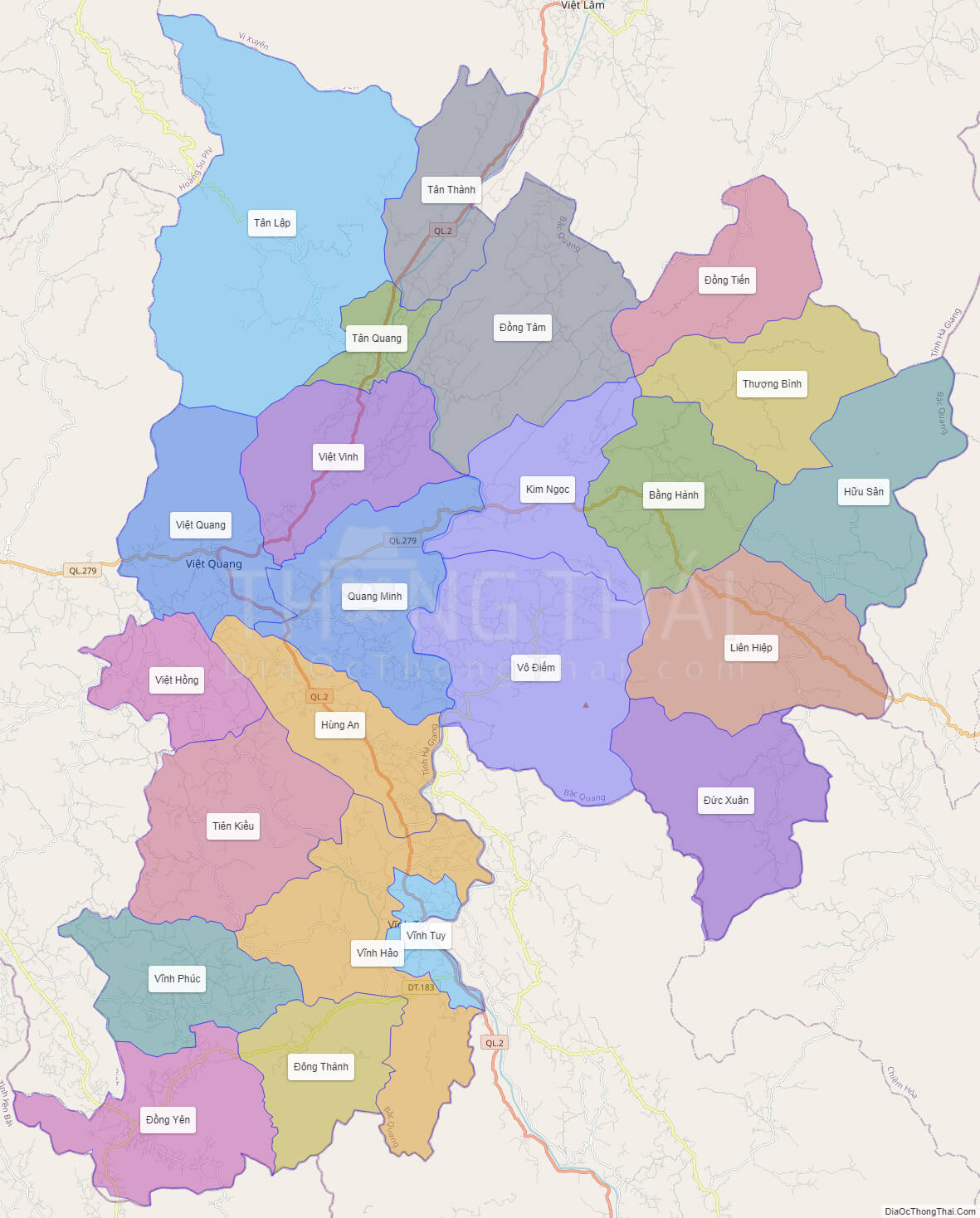 Bản đồ huyện Vị Xuyên Hà Giang đã được cập nhật mới nhất đến năm 2024 với thông tin chi tiết và chính xác hơn bao giờ hết. Bạn sẽ có cơ hội khám phá vùng đất này với những cảnh quan hùng vỹ và đẹp tuyệt vời.