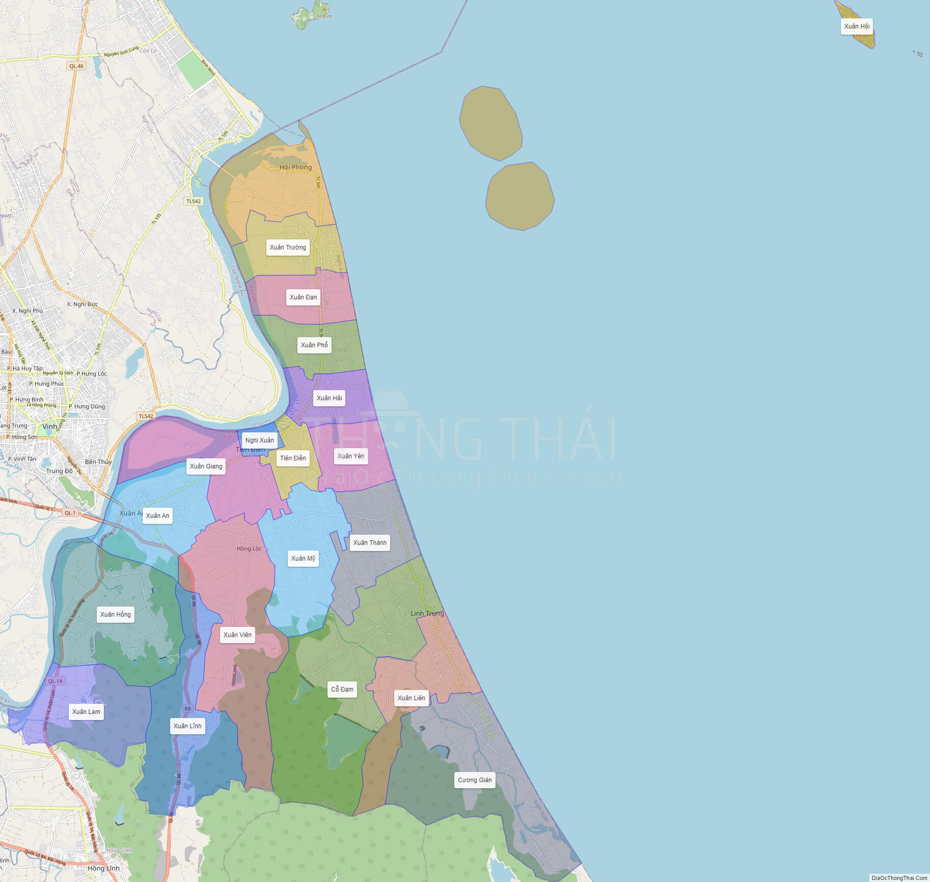 Bản đồ huyện Nghi Xuân Hà Tĩnh 2024 sẽ giúp bạn có cái nhìn tổng quan về đơn vị hành chính cấp huyện này. Nghi Xuân đang phát triển mạnh mẽ, với nhiều dự án lớn sắp triển khai. Khám phá bản đồ này để tìm hiểu thêm về tiềm năng kinh tế và đầu tư của huyện này.