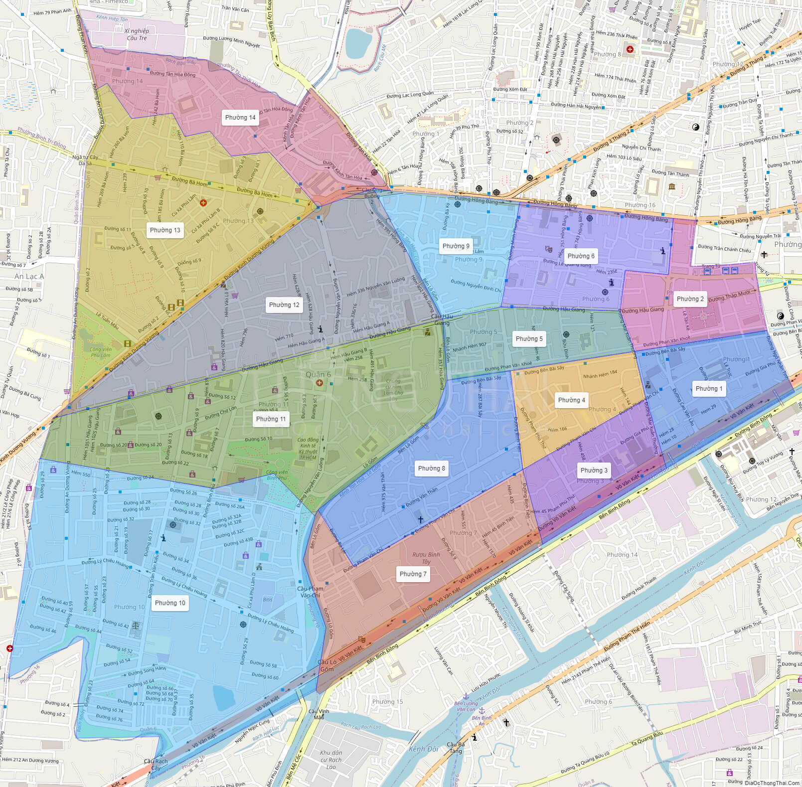 Địa ốc quận 6 TPHCM trên bản đồ năm 2024 đang thu hút sự chú ý của nhiều người! Với sự phát triển của khu vực, các dự án bất động sản đang được triển khai và bản đồ sẽ giúp bạn tìm kiếm thông tin về các căn hộ, chung cư, nhà phố và các dự án khác tại quận