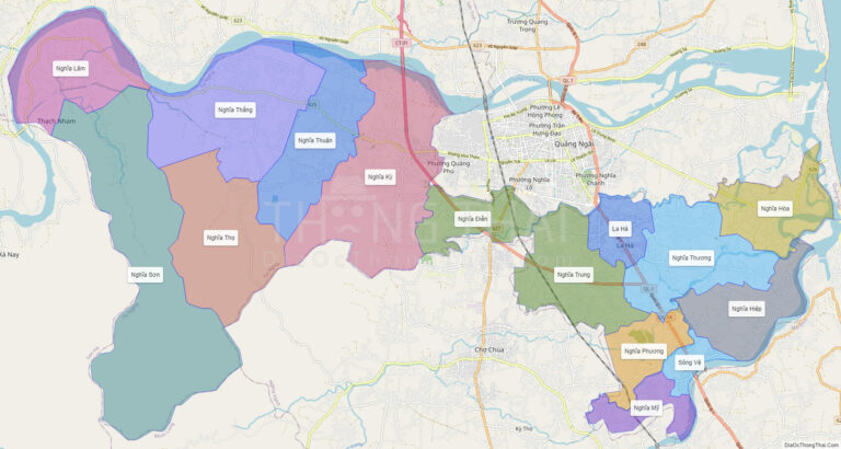 High-resolution political map of Tu Nghia