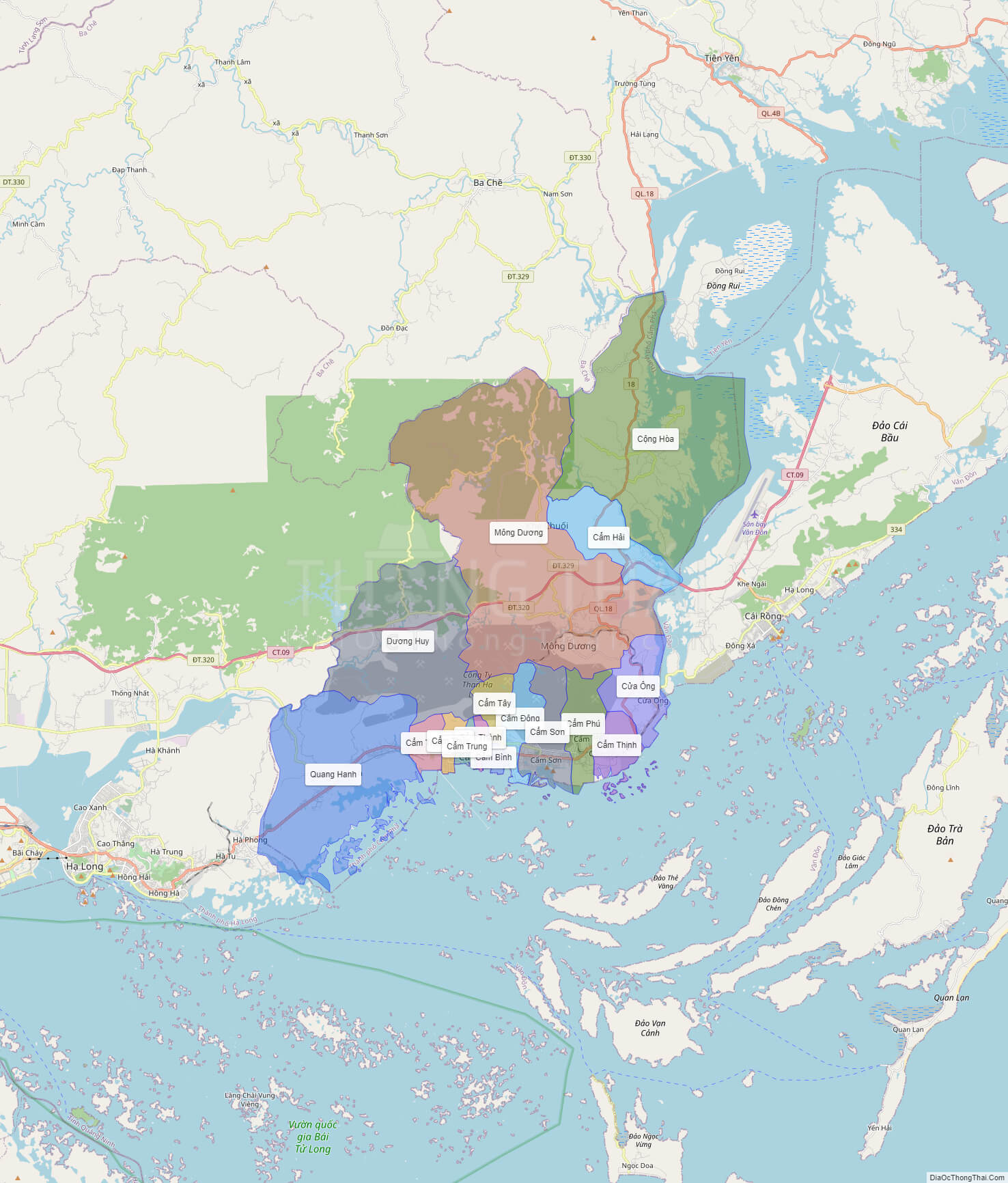 Bản đồ hành chính tỉnh Quảng Ninh đã được cập nhật và chỉnh sửa để phù hợp với những thay đổi địa chính sách mới nhất của tỉnh. Hãy khám phá bản đồ này để tìm hiểu sâu hơn về khu vực này và định hình kế hoạch du lịch của bạn.