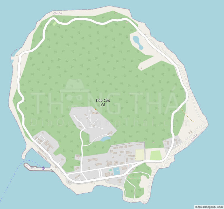 Bản đồ hành chính Đảo Cồn Cỏ