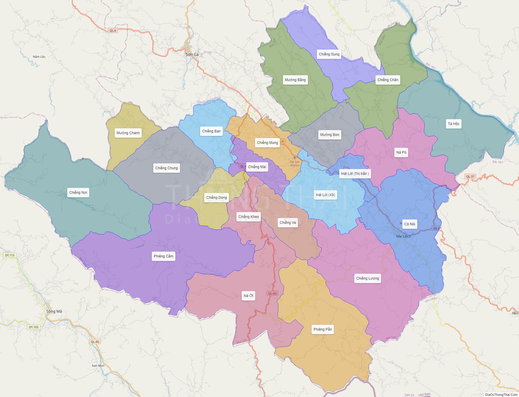 Bản đồ huyện Mai Sơn 2024: Mai Sơn đang trở thành một trong những điểm đến nổi tiếng nhất của vùng Tây Bắc. Khám phá bản đồ huyện Mai Sơn để tìm hiểu về các điểm du lịch độc đáo và sự phát triển kinh tế của khu vực này.