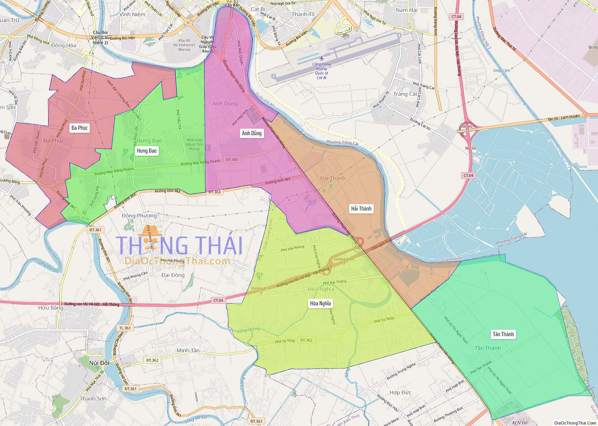 Bản đồ quận Dương Kinh (Kích thước lớn).