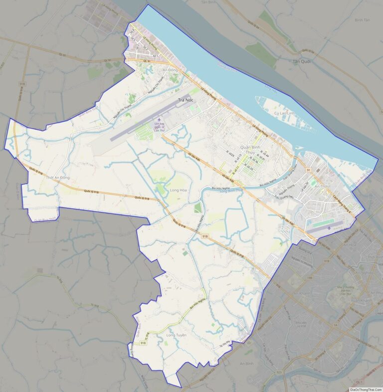 Bản đồ giao thông quận Bình Thuỷ