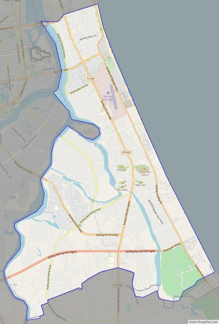 Ngu Hanh Son street map
