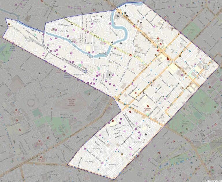 District 3 street map