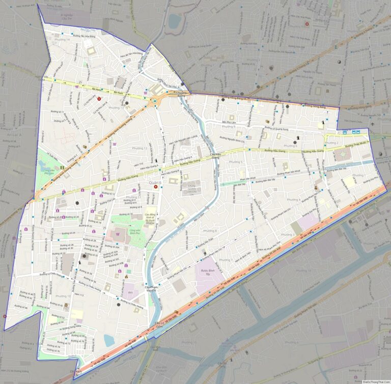 District 6 street map