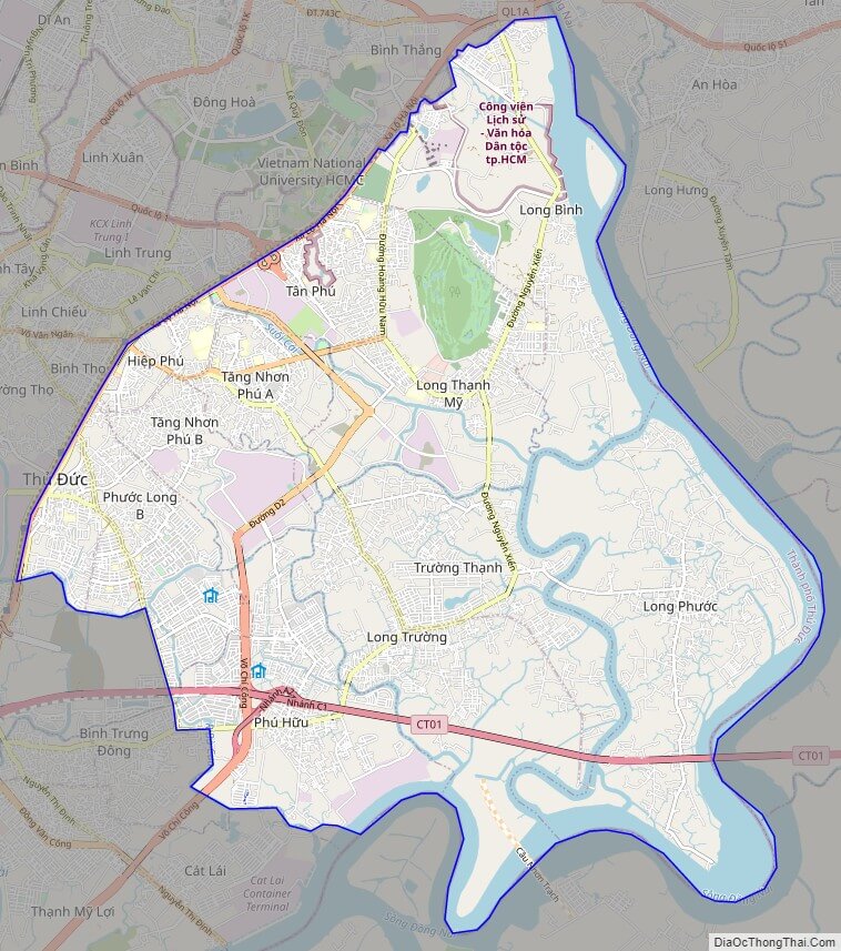 District 9 street map