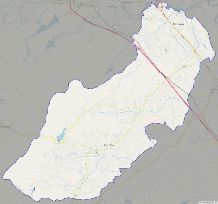 Bản đồ giao thông huyện Quế Sơn