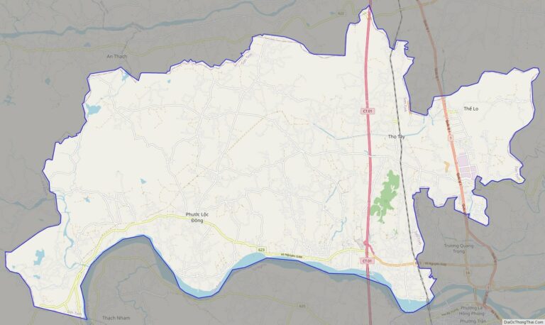 Bản đồ giao thông huyện Sơn Tịnh