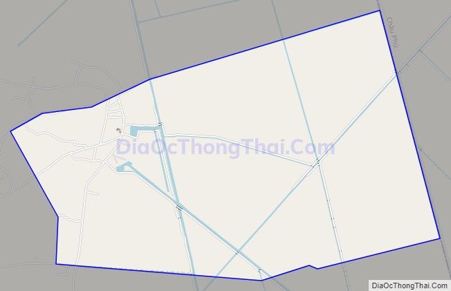 Bản đồ giao thông xã Núi Voi, huyện Tịnh Biên