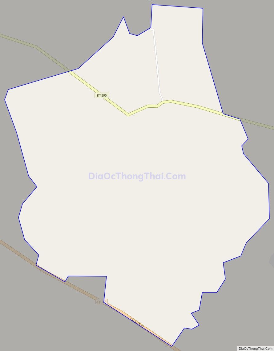 Bản đồ giao thông xã Bảo Đài, huyện Lục Nam