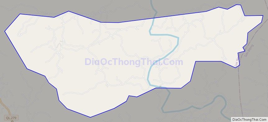 Bản đồ giao thông xã Kim Sơn, huyện Lục Ngạn