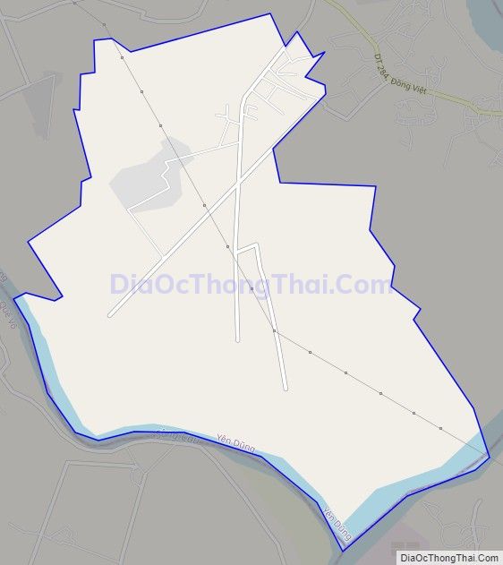 Bản đồ giao thông xã Đồng Phúc, huyện Yên Dũng