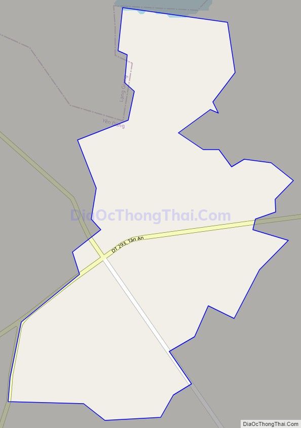 Bản đồ giao thông xã Tân An (cũ), huyện Yên Dũng