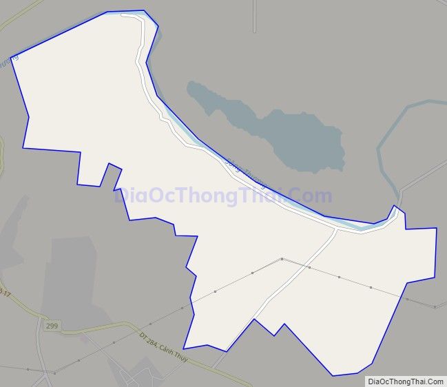 Bản đồ giao thông xã Tiến Dũng, huyện Yên Dũng