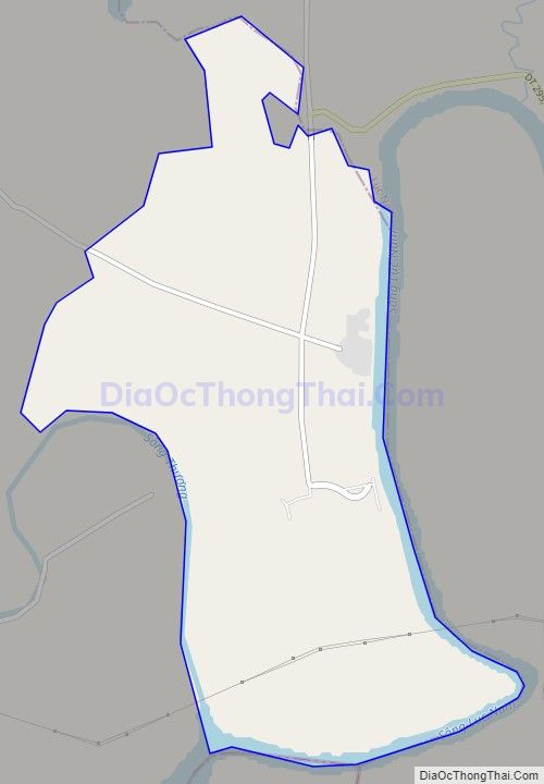 Bản đồ giao thông xã Trí Yên, huyện Yên Dũng