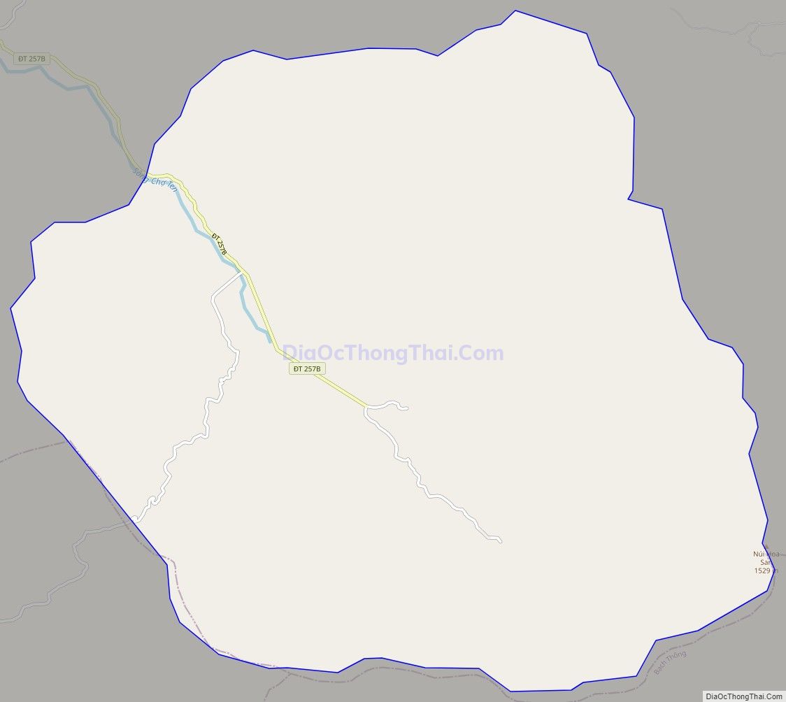 Bản đồ giao thông xã Đồng Phúc, huyện Ba Bể