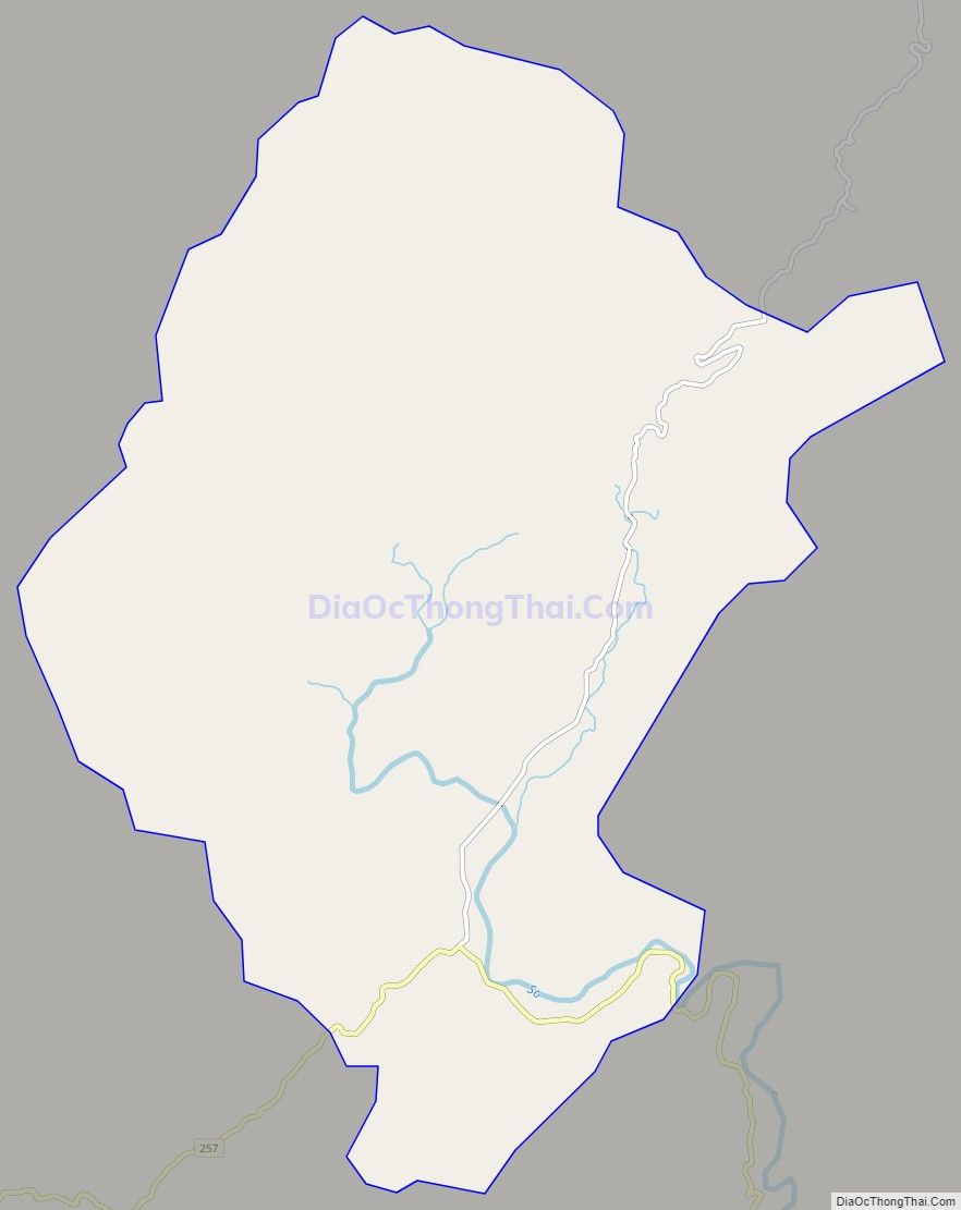 Bản đồ giao thông xã Phương Viên, huyện Chợ Đồn