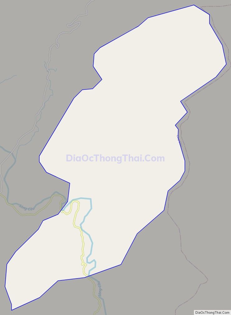 Bản đồ giao thông xã Rã Bản (cũ), huyện Chợ Đồn