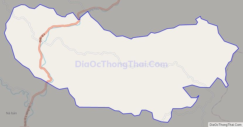 Bản đồ giao thông xã Cao Kỳ, huyện Chợ Mới
