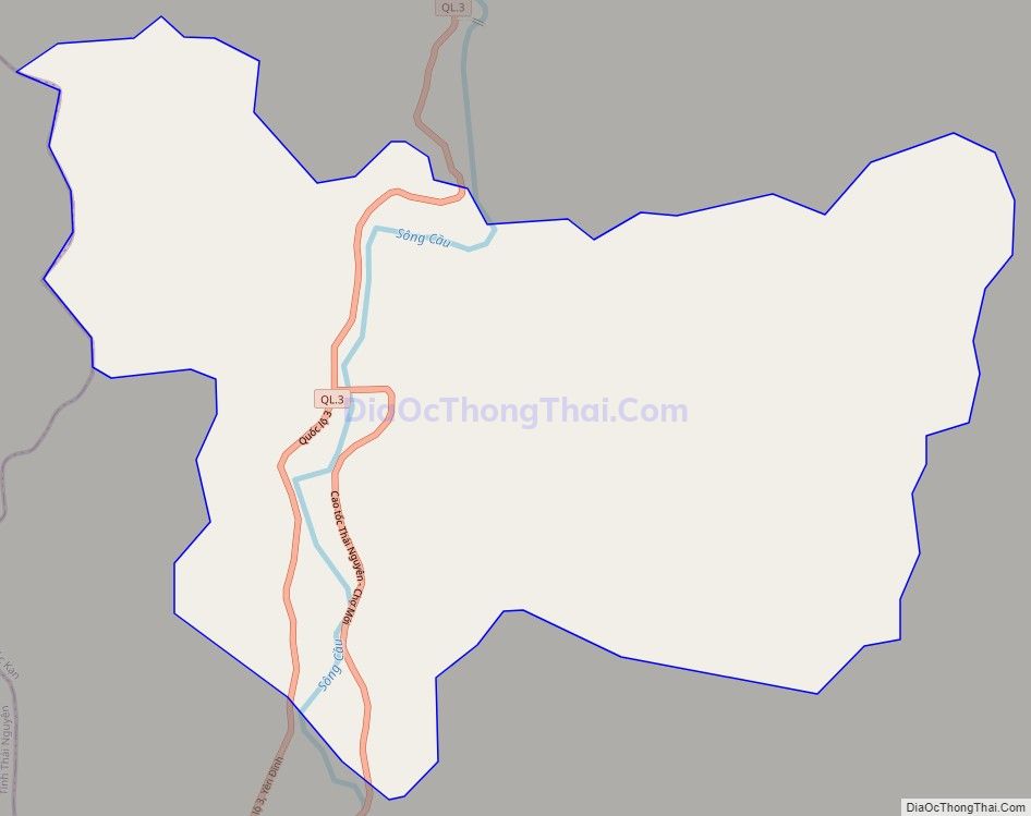 Bản đồ giao thông xã Thanh Bình (cũ), huyện Chợ Mới