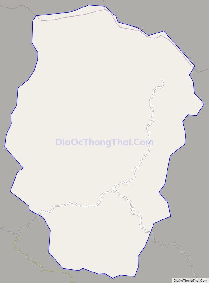 Bản đồ giao thông xã Thanh Vận, huyện Chợ Mới