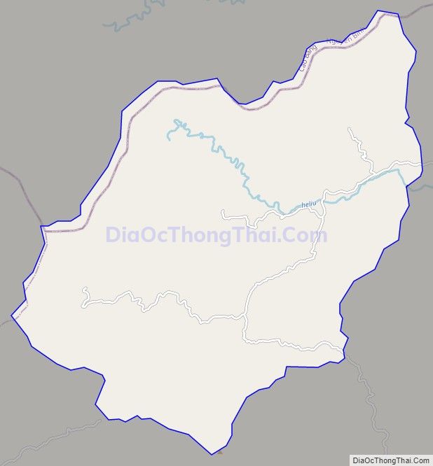 Bản đồ giao thông xã Cốc Đán, huyện Ngân Sơn