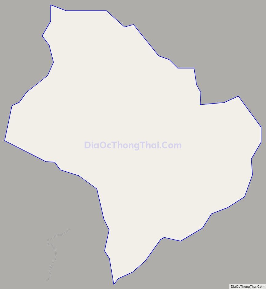 Bản đồ giao thông xã Giáo Hiệu, huyện Pác Nặm