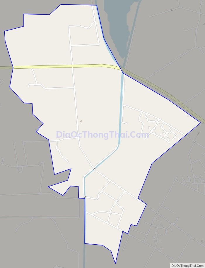 Bản đồ giao thông xã Trừng Xá, huyện Lương Tài