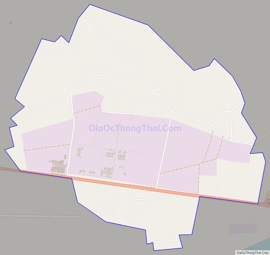 Bản đồ giao thông xã Ngọc Xá, huyện Quế Võ