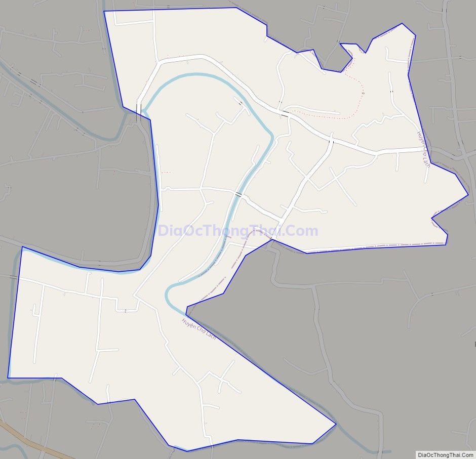 Bản đồ giao thông xã Vĩnh Hòa, huyện Chợ Lách