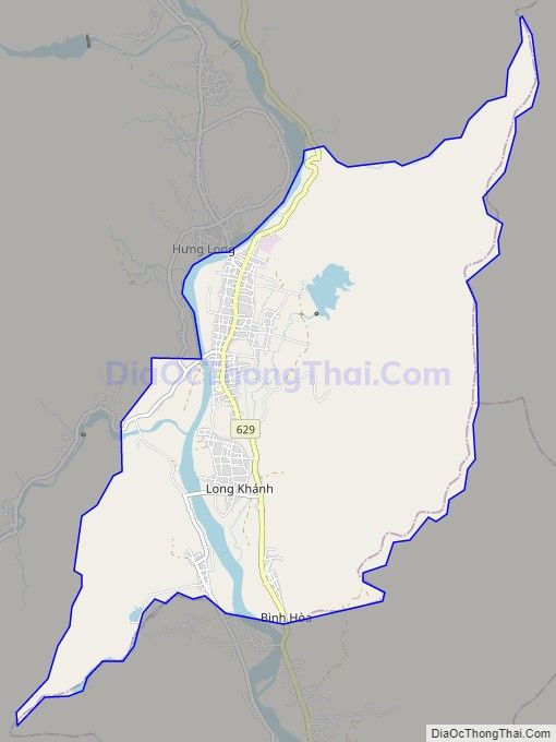 Bản đồ giao thông xã An Hòa, huyện An Lão