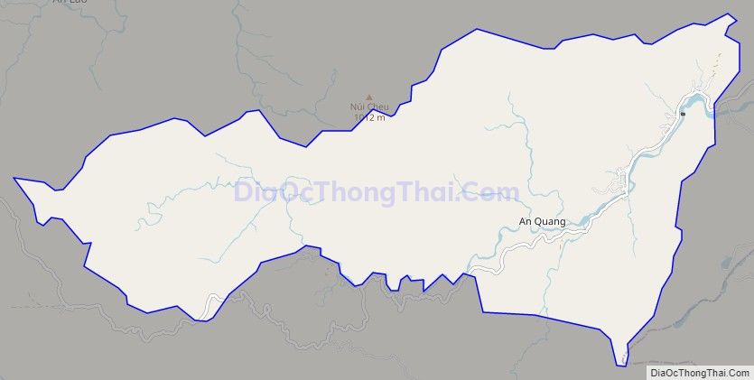 Bản đồ giao thông xã An Quang, huyện An Lão