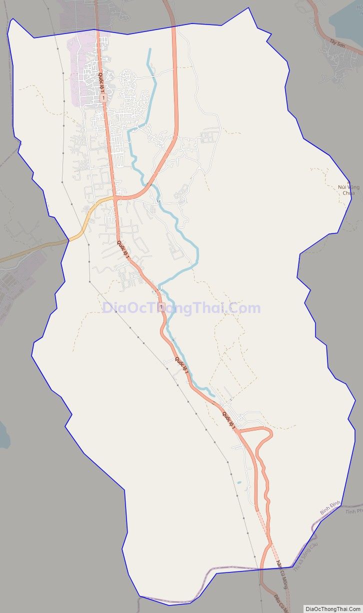 Bản đồ giao thông phường Bùi Thị Xuân, thành phố Quy Nhơn