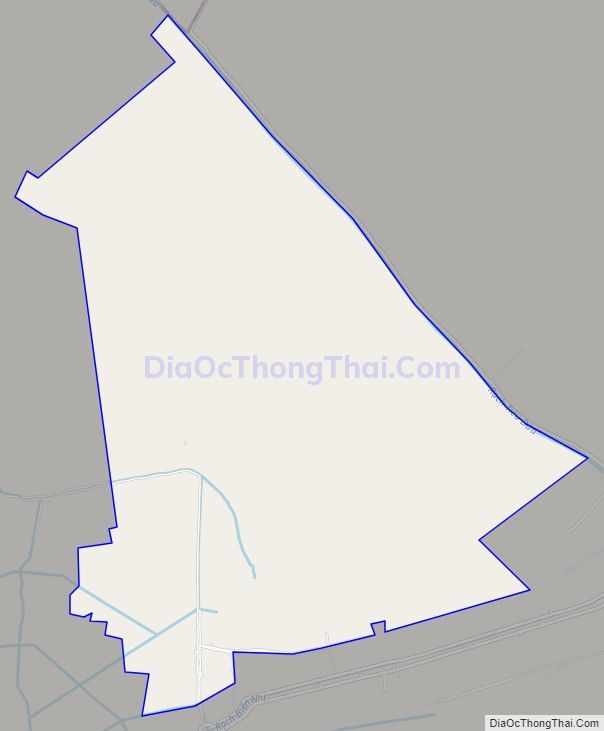Bản đồ giao thông xã Khánh Hòa, huyện U Minh