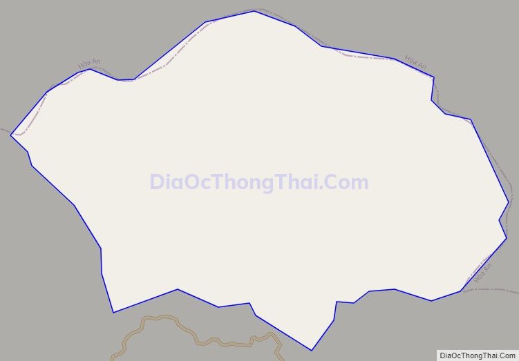 Bản đồ giao thông xã Minh Tâm, huyện Nguyên Bình