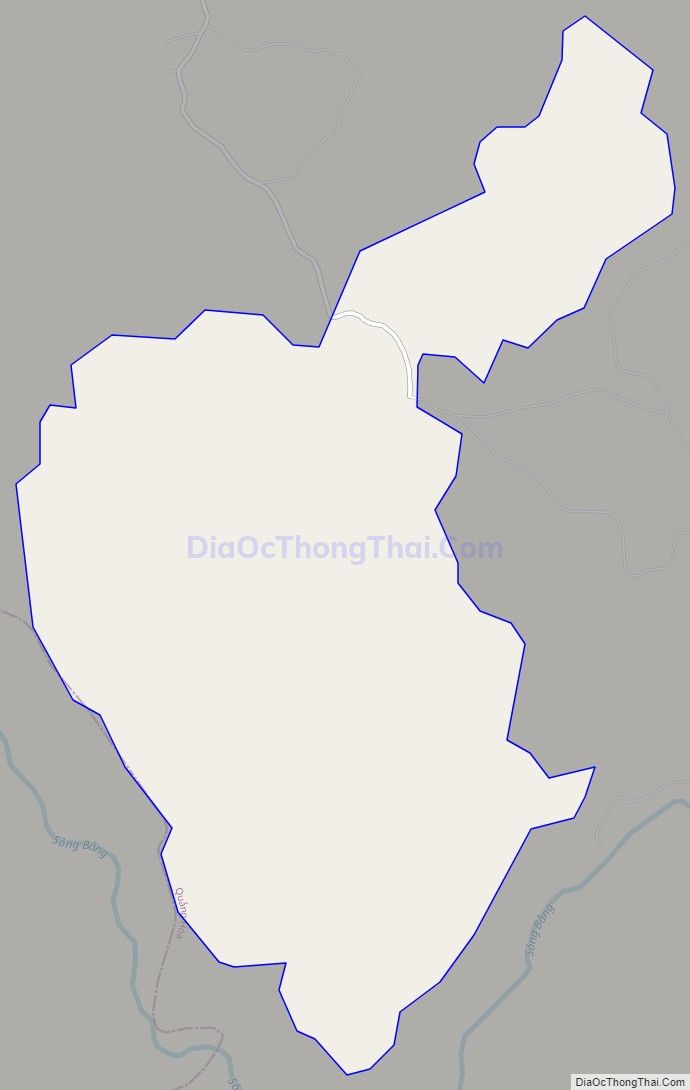 Bản đồ giao thông xã Hoàng Hải (cũ), huyện Quảng Uyên