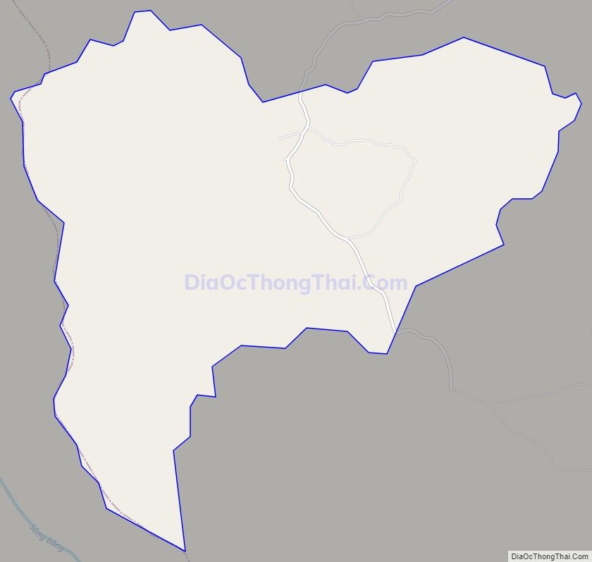 Bản đồ giao thông xã Ngọc Động, huyện Quảng Hòa