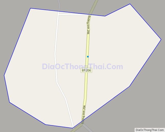 Bản đồ giao thông Thị trấn Quảng Uyên, huyện Quảng Hòa