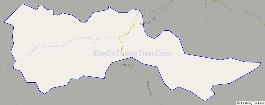 Bản đồ giao thông xã Cảnh Tiên (cũ), huyện Trùng Khánh